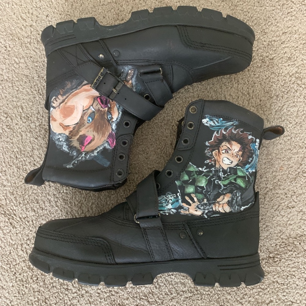 Demon Slayer Polo Boots